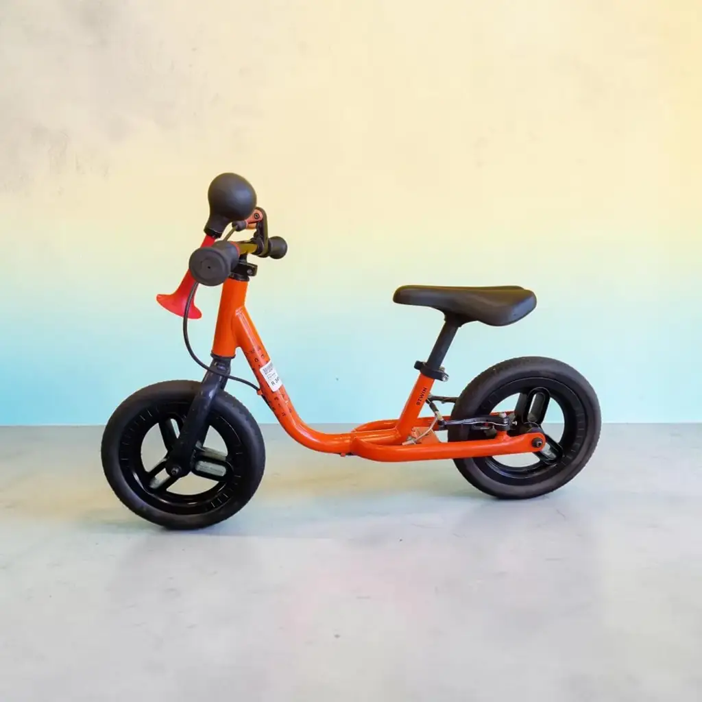Btwin Runride 500 Orange 10-Inch Bike