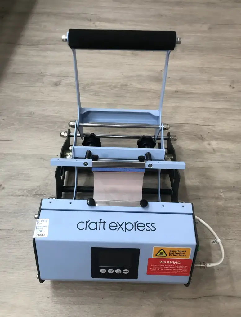 Craft Express Tumbler Press Machine For Crafting And Sublimation For Use With Stainless - View 2
