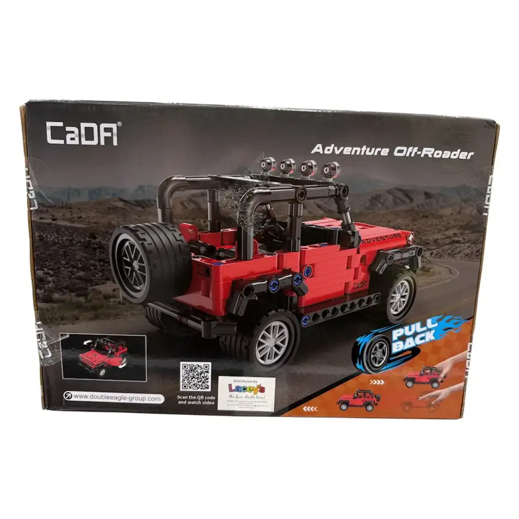 Cada Tech Adventure Off Roader - Jeep - 312-Piece - 20Cm - View 3