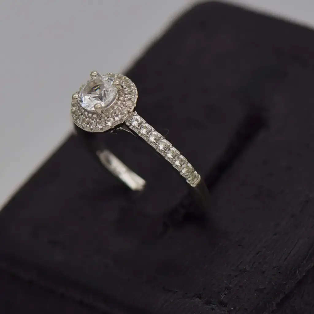 Silver-925 Dress Ring - View 3