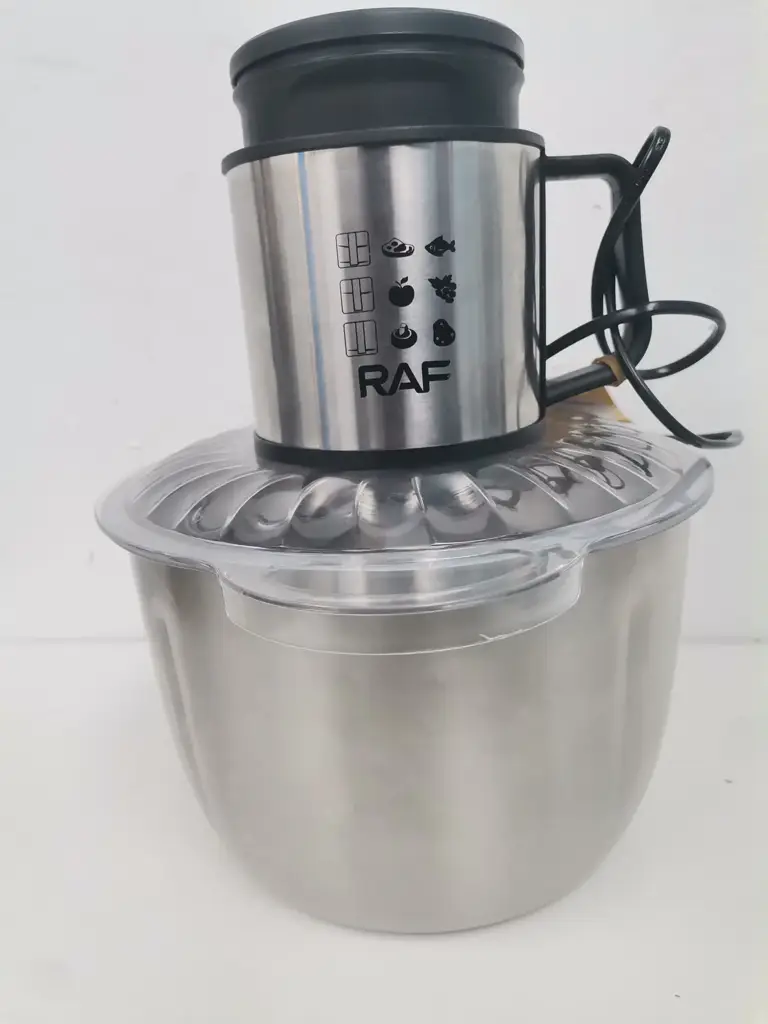 Raf R.7025 5L Food Processor 1000 W Food Processor (Silver)