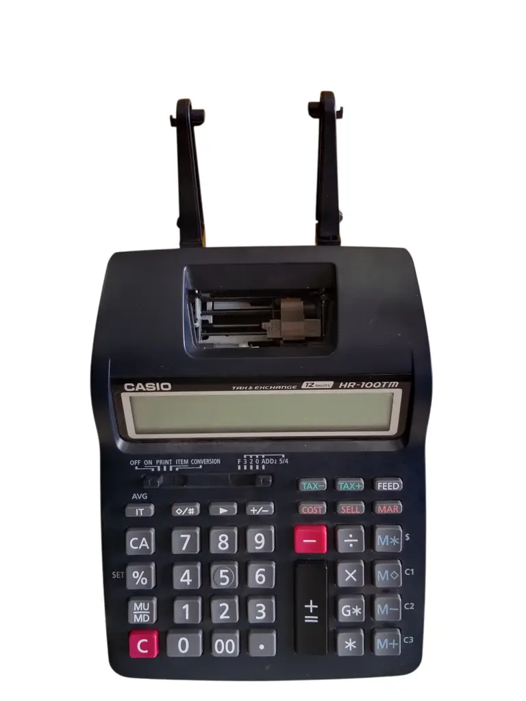 Casio Hr-100Tm Compact Printing Calculator