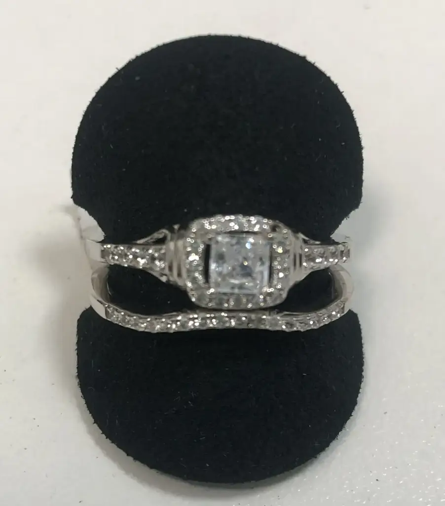 Wedding Set Ring Size N