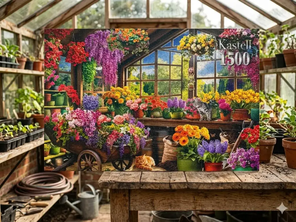 1500 Piece Garden Puzzle - Sealed