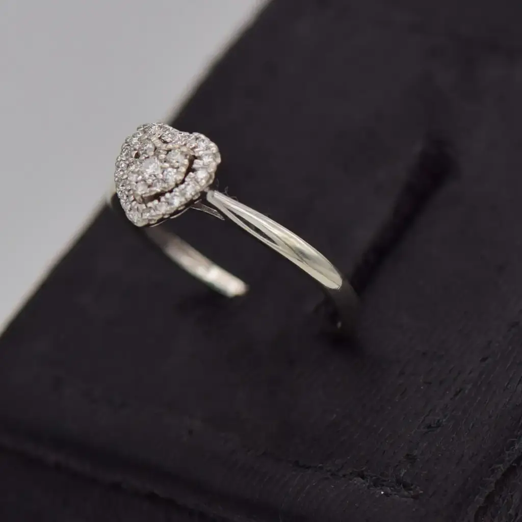 Silver-925 Dress Ring - View 2