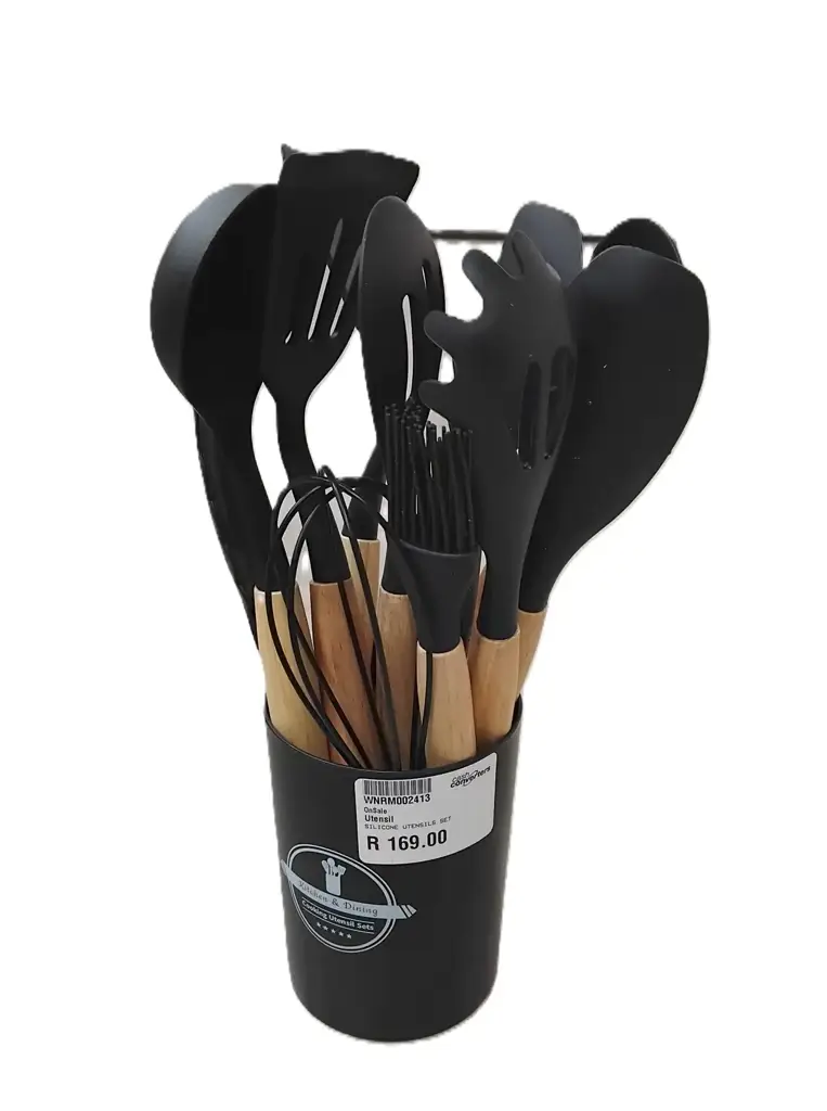 12 Piece Silicone Utensil Set