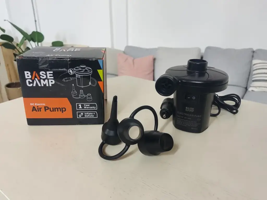 Air Mattress Pump 12V Dc 40W Electric Inflator / Deflator