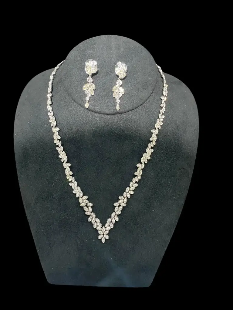 Swarovski Necklace & Earrings