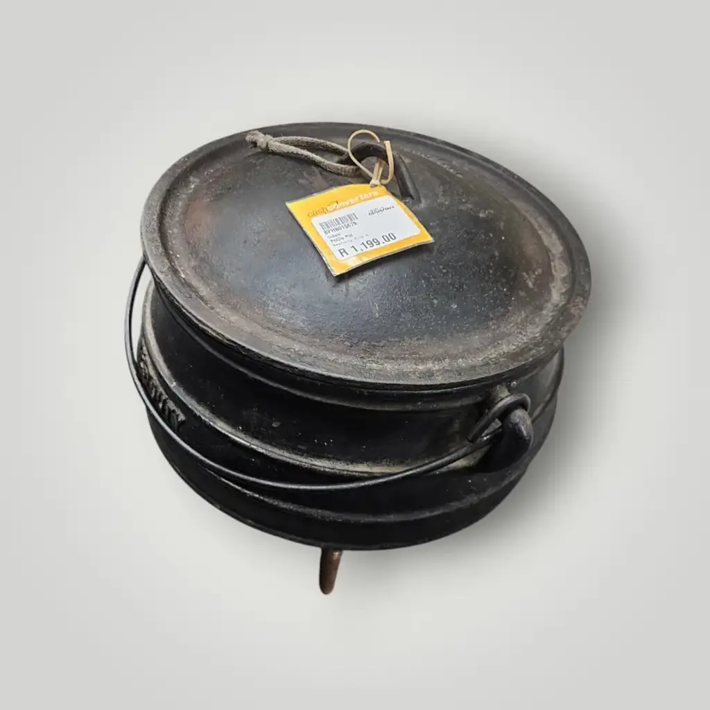 Bestduty Size 4 Three-Leg Potjie Pot
