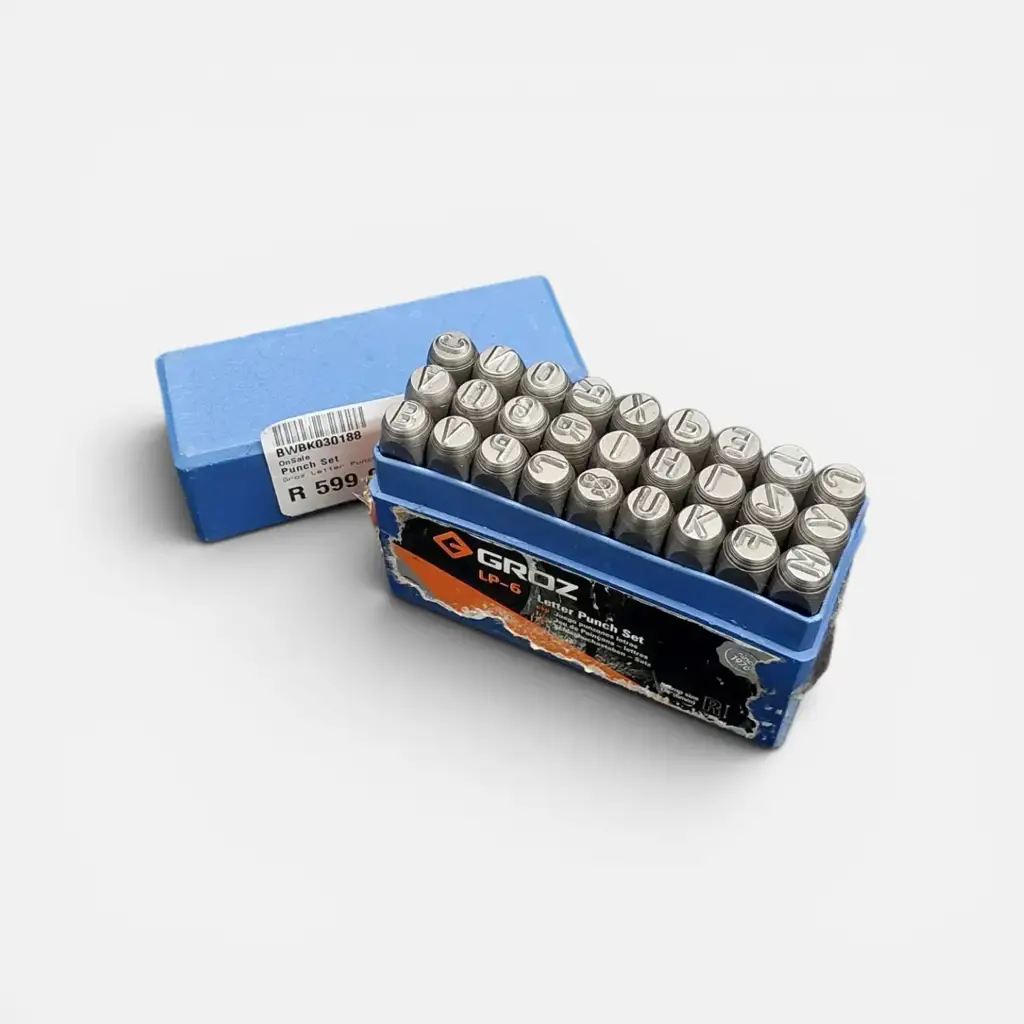 Groz Lp‑6 Letter Punch Set (
