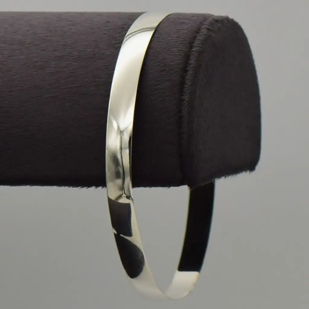 Silver-925 Bangle Plain