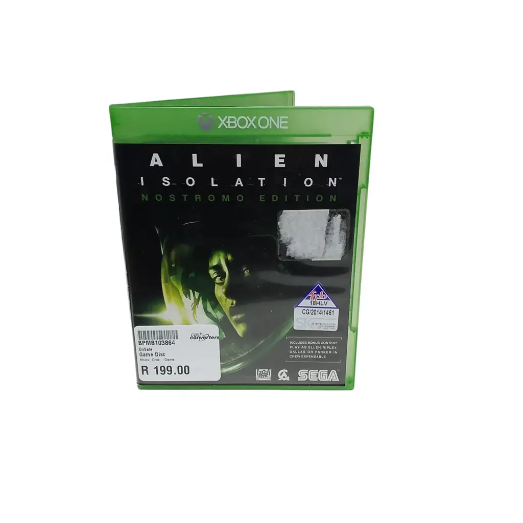 Xbox One Alien Isolation