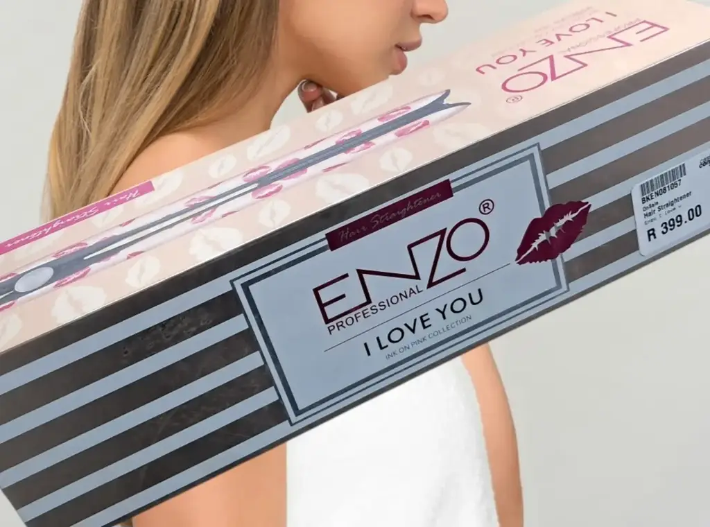 Enzo I Love You Professional Hair Straightener - View 4