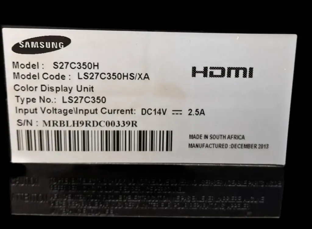 Samsung 27 Inch Computer Monitor - View 3