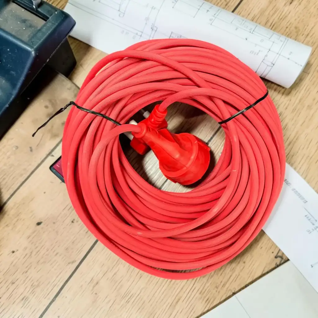 25M Heavy Duty Cord For Lawnmowers Trimmers Ribbed
