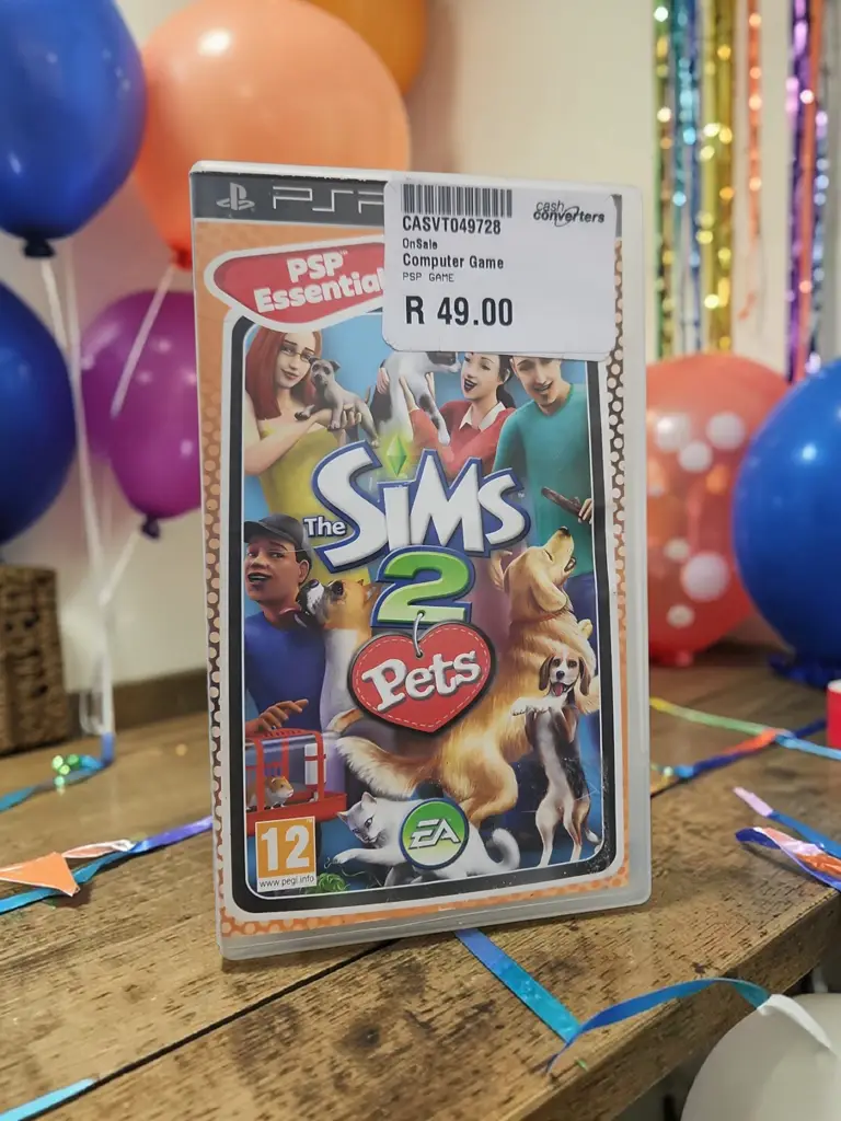Psp Game Disk Sims 2 Pets