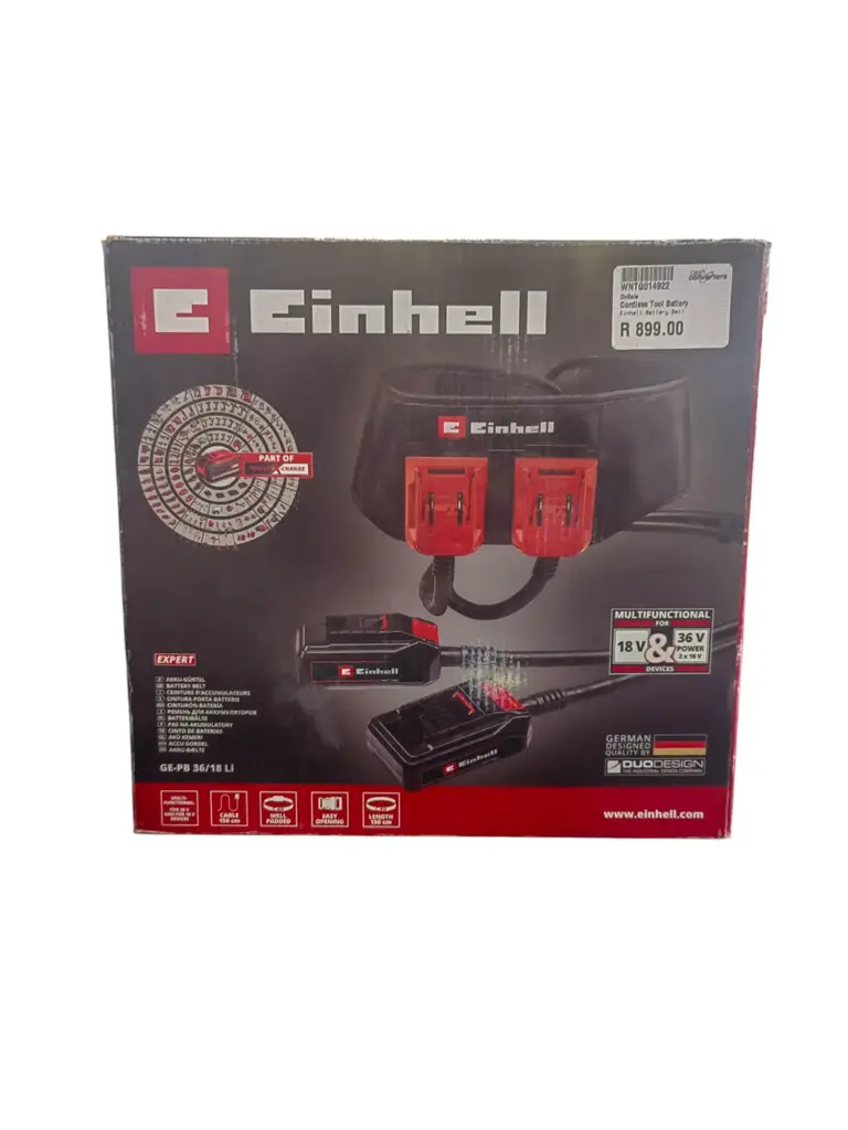 Einhell Battery Belt - View 3