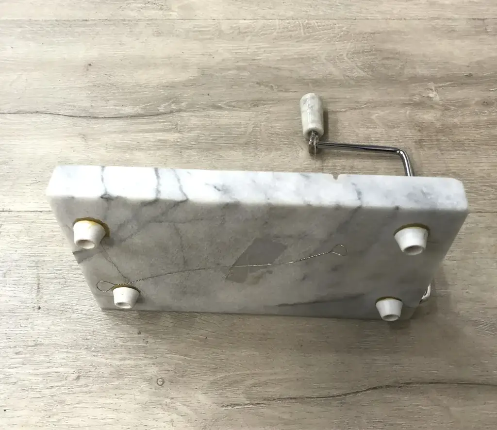 Marble Cheese Slicer With Nonslip Base - View 2
