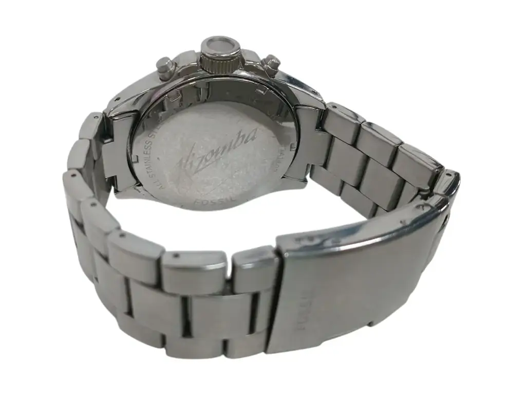Fossil Men's Decker Silver/Steel Round Stainless Steel Watch - Ch2600ie - View 3