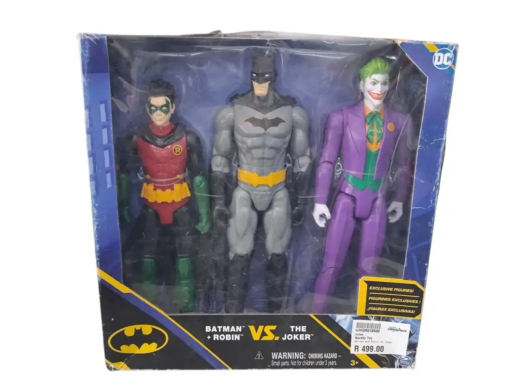 Batman And Robin Vs. The Joker Action Figures