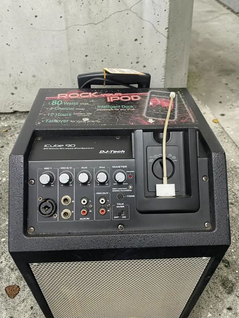 Dj Tech Incube 90 Portable Active Pa Speaker System. - View 2