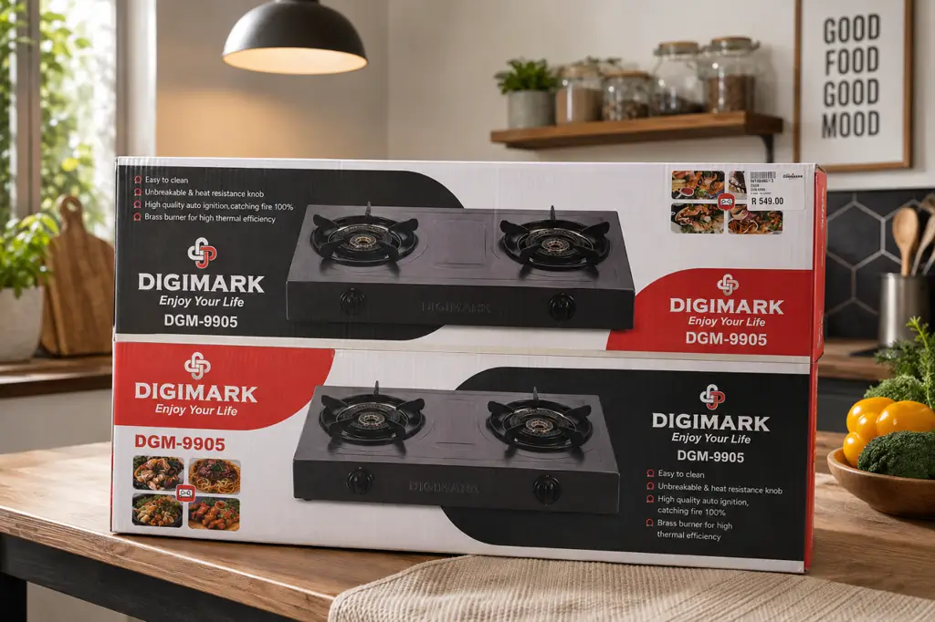 Digimark Dgm-9905 Double Burner Gas Stove