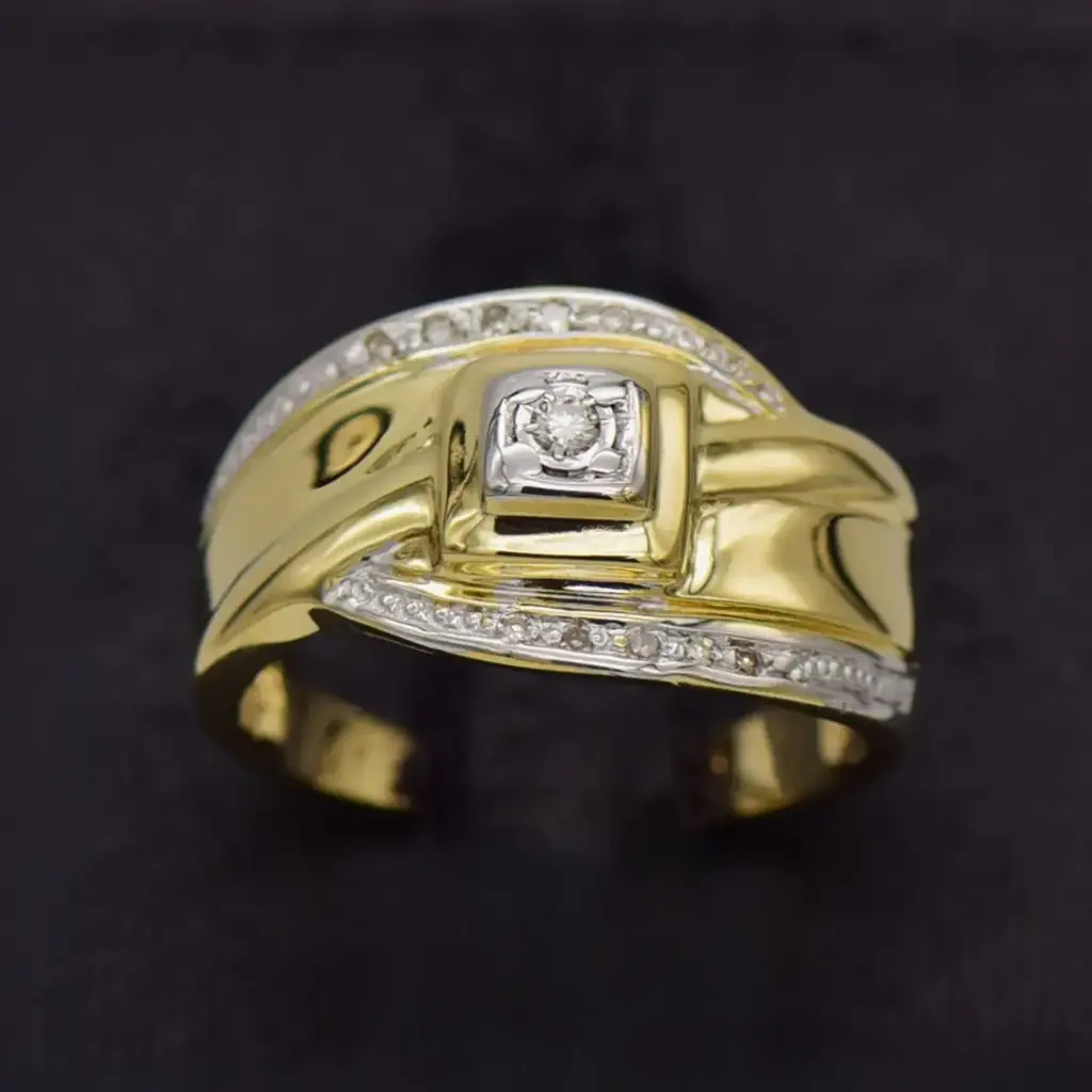 9ct Yellow Gold Dress Ring