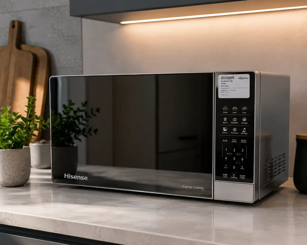 Hisense 20L 700W Microwave Oven With 6 Preset Menus