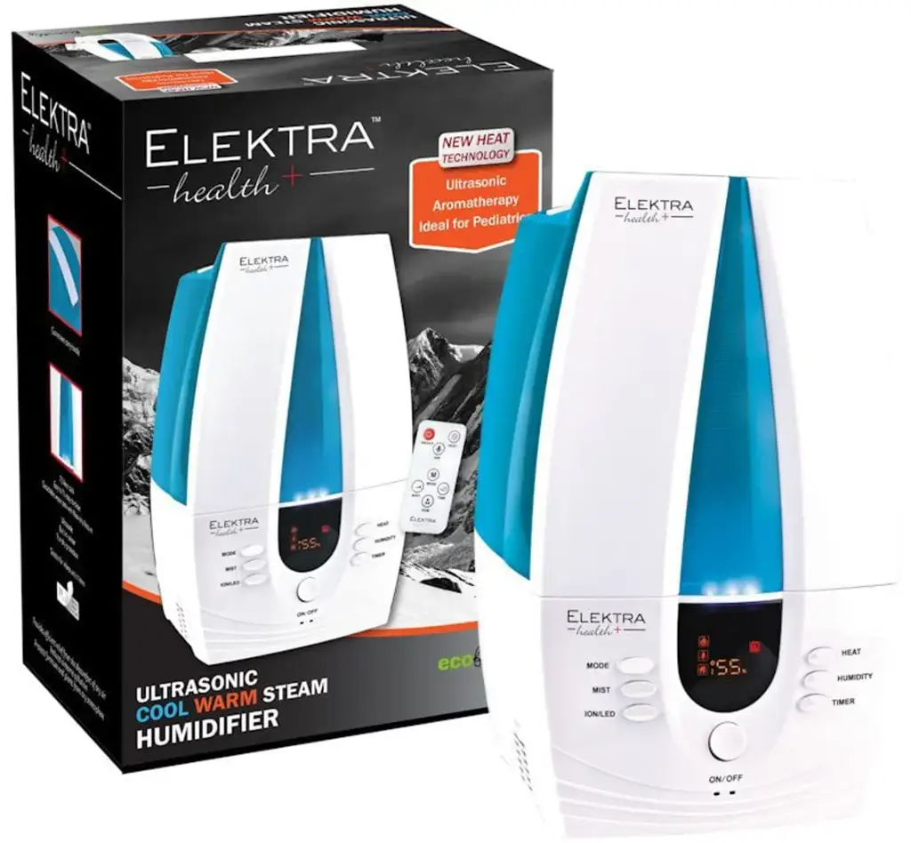Elektra Ultrasonic Warm/Cool Steam Humidifier (7.5L)