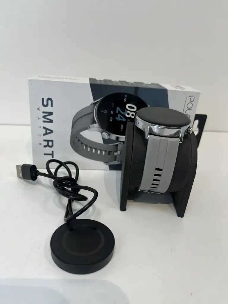 Polartec Full Touch Silver Bluetooth Smart Watch - View 2
