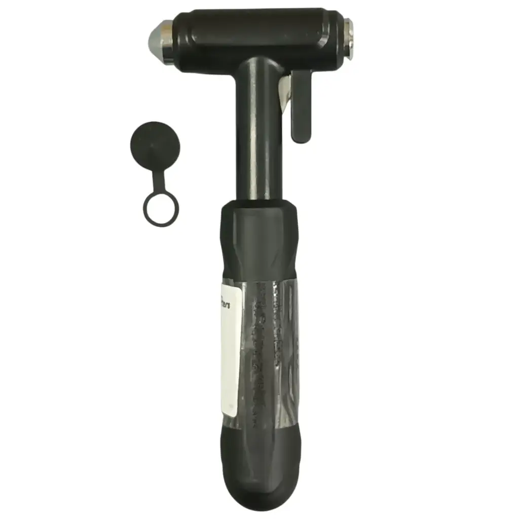 2 In 1 Car Safety Hammer (Window Breaker & Seat Belt Cutter) In Pouch: Pre-Owned - View 2