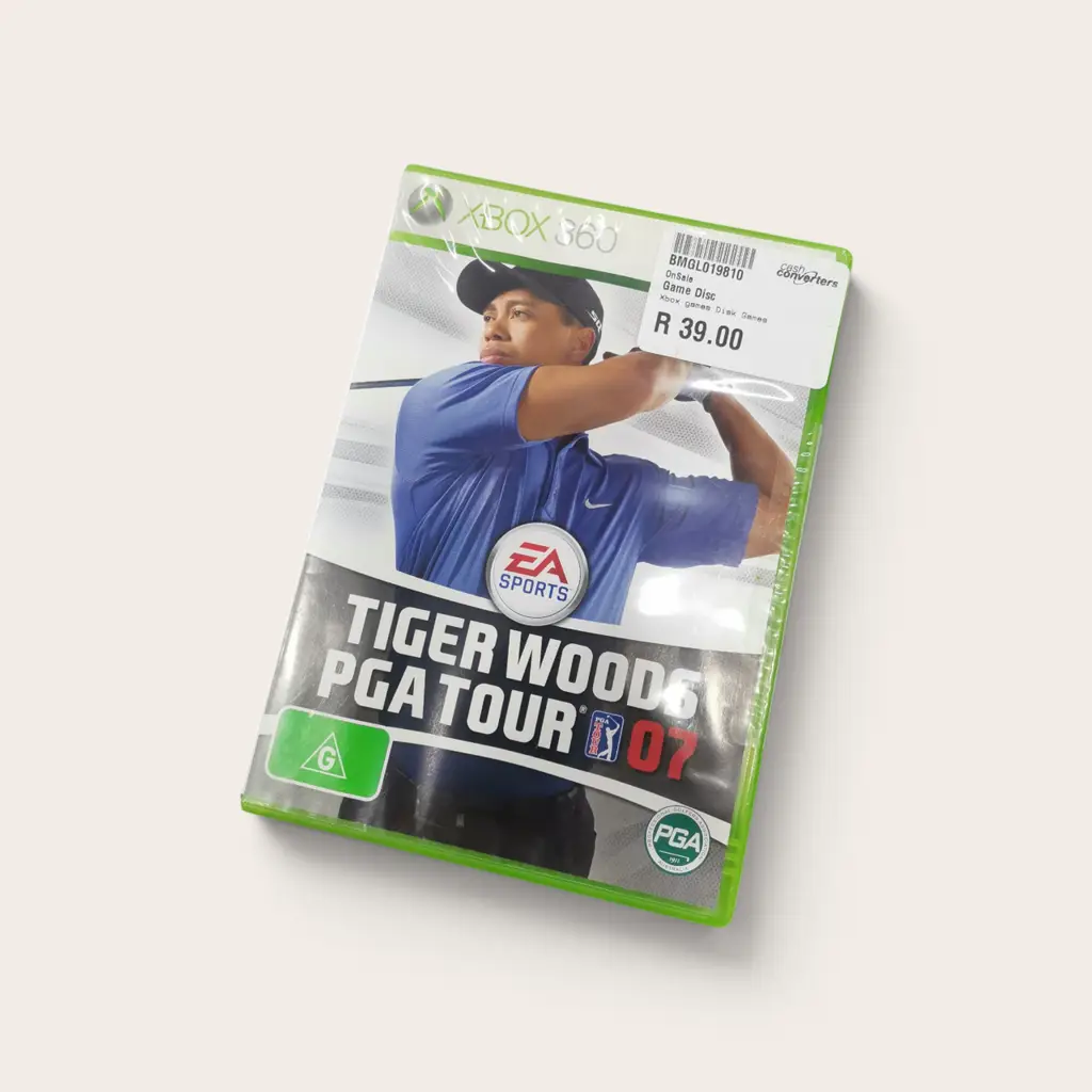 Tiger Woods Pga Tour 07 X Box 360 Game