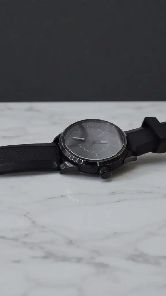 Diesel Watch Silocone Black Strap - View 2