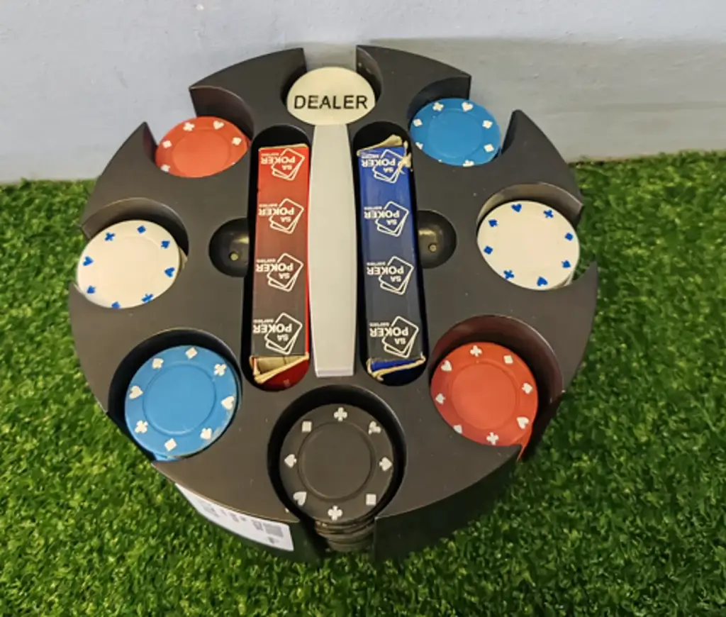 Poker Set With Chips And Cards