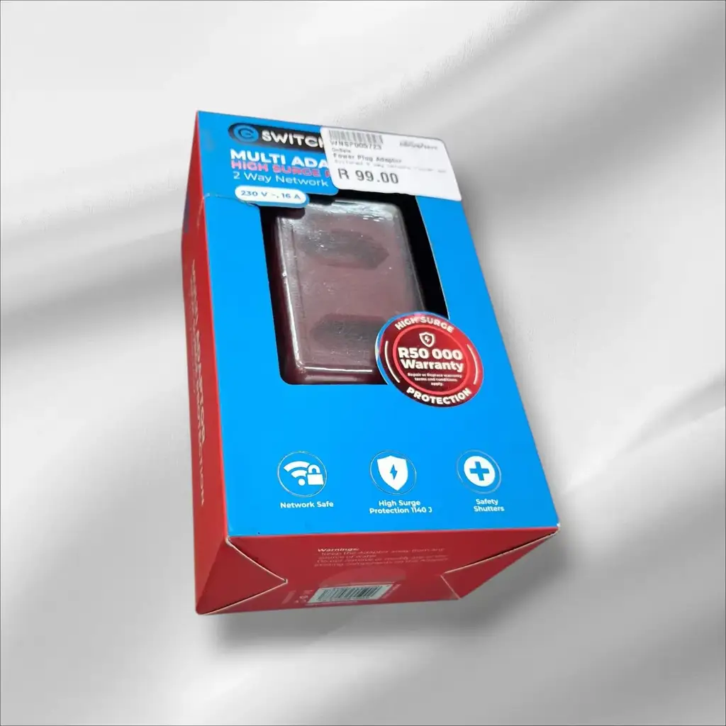 Switched Multi Adaptor High Surge Protector