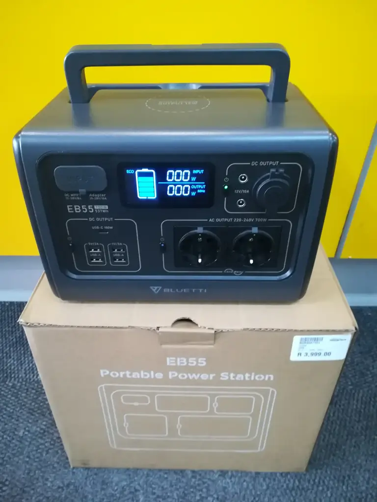 Bluetti Eb55 Portable Power Station 700W - View 2