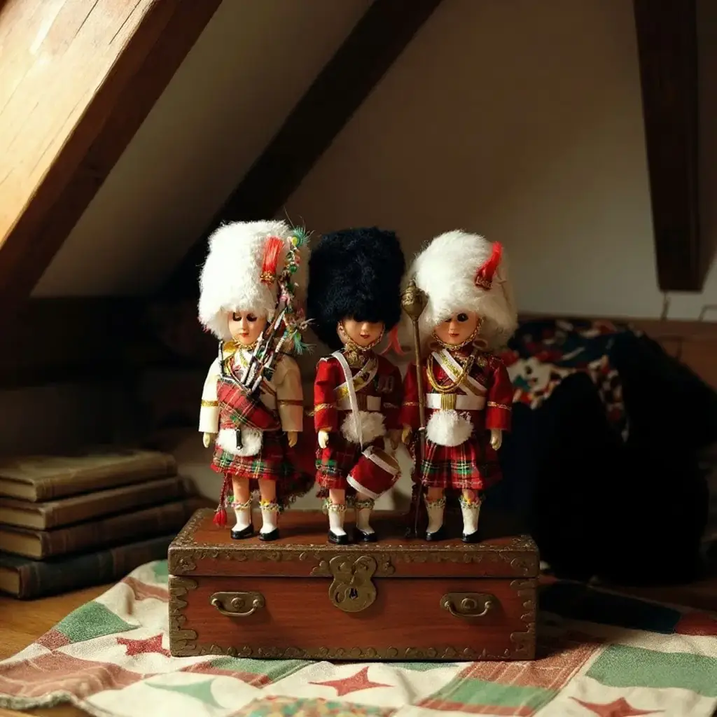 Highland Parade Souvenir Doll Collection (3 Pc) 6.5" Plastic -Pre Owned - View 2