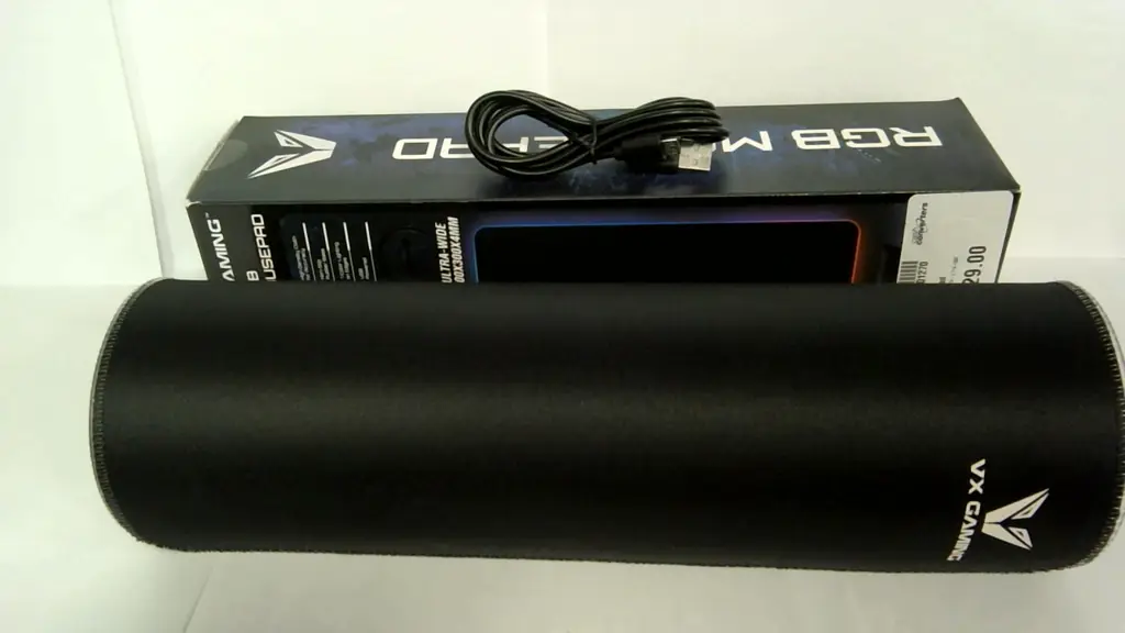 Mouse Pad Volkano Vx-174-Bk (Rgb Lighting)