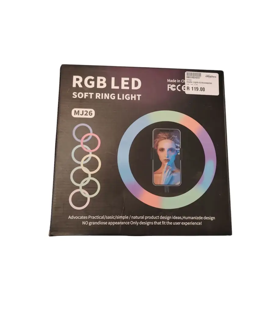 Mj26 Rgb Led 10-Inch Ring Light With Stand - View 2