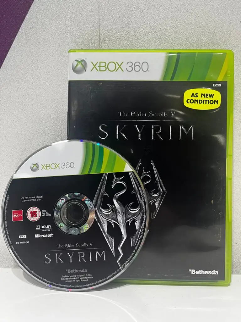 Xbox 360 Skyrim The Elder Scrolls V