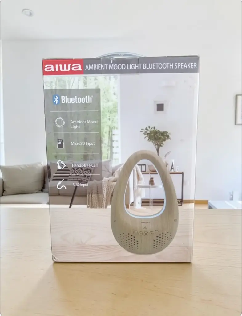 Aiwa Ambient Mood Light Bluetooth Speaker Abs-888 - View 2