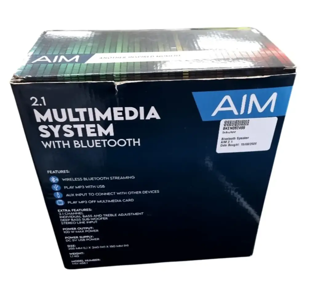 Aim 2 In 1Mini Multi Media System - View 2