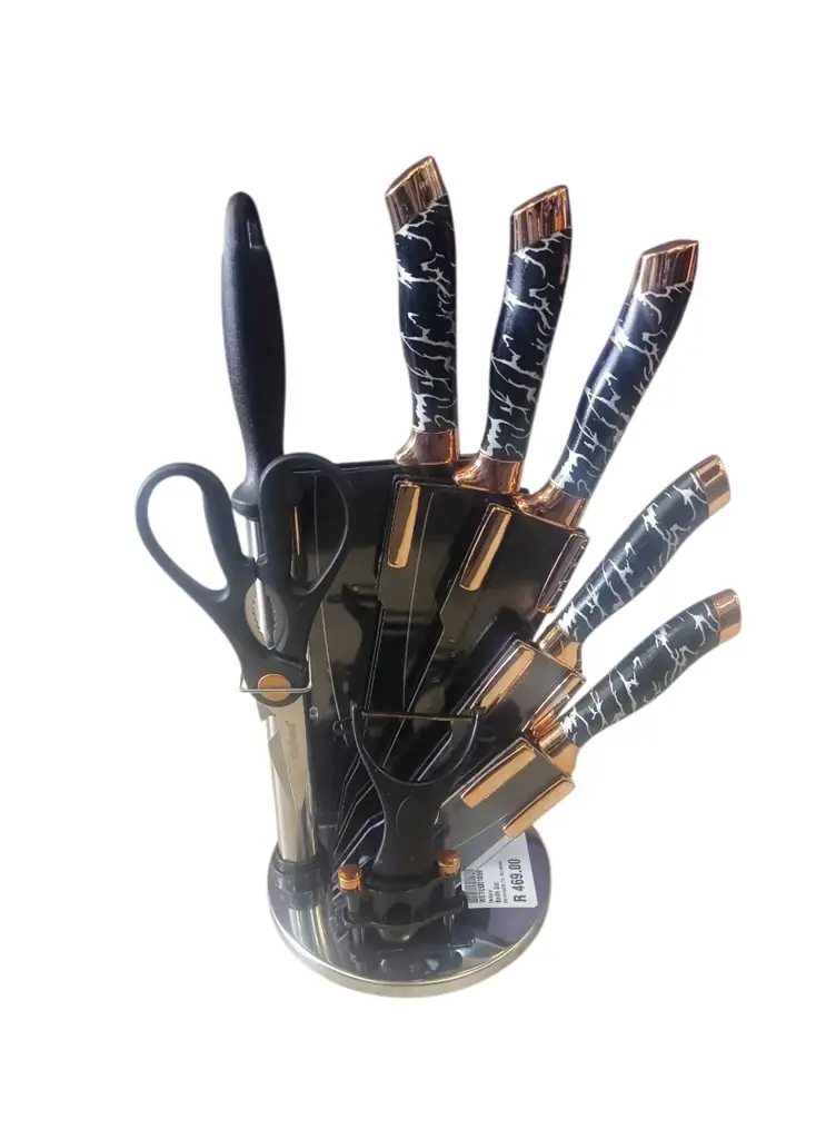 9 Piece Knife Set Pre Owned - View 2