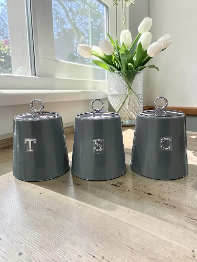 4-Piece Kitchen Storage Counter Set. - View 3