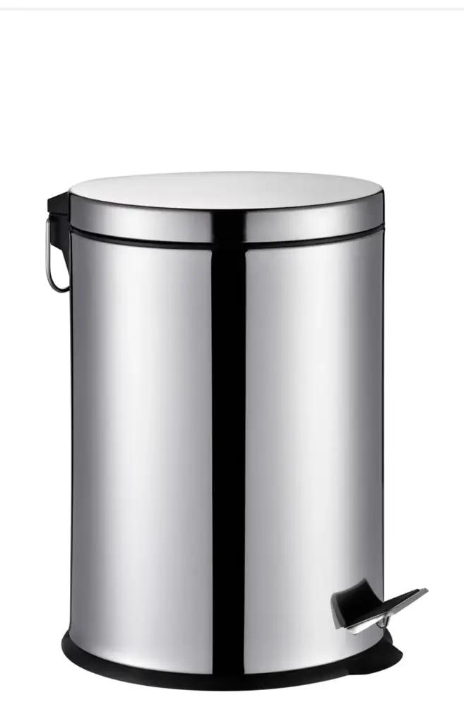 12 L Stainless Steel Bin - View 2