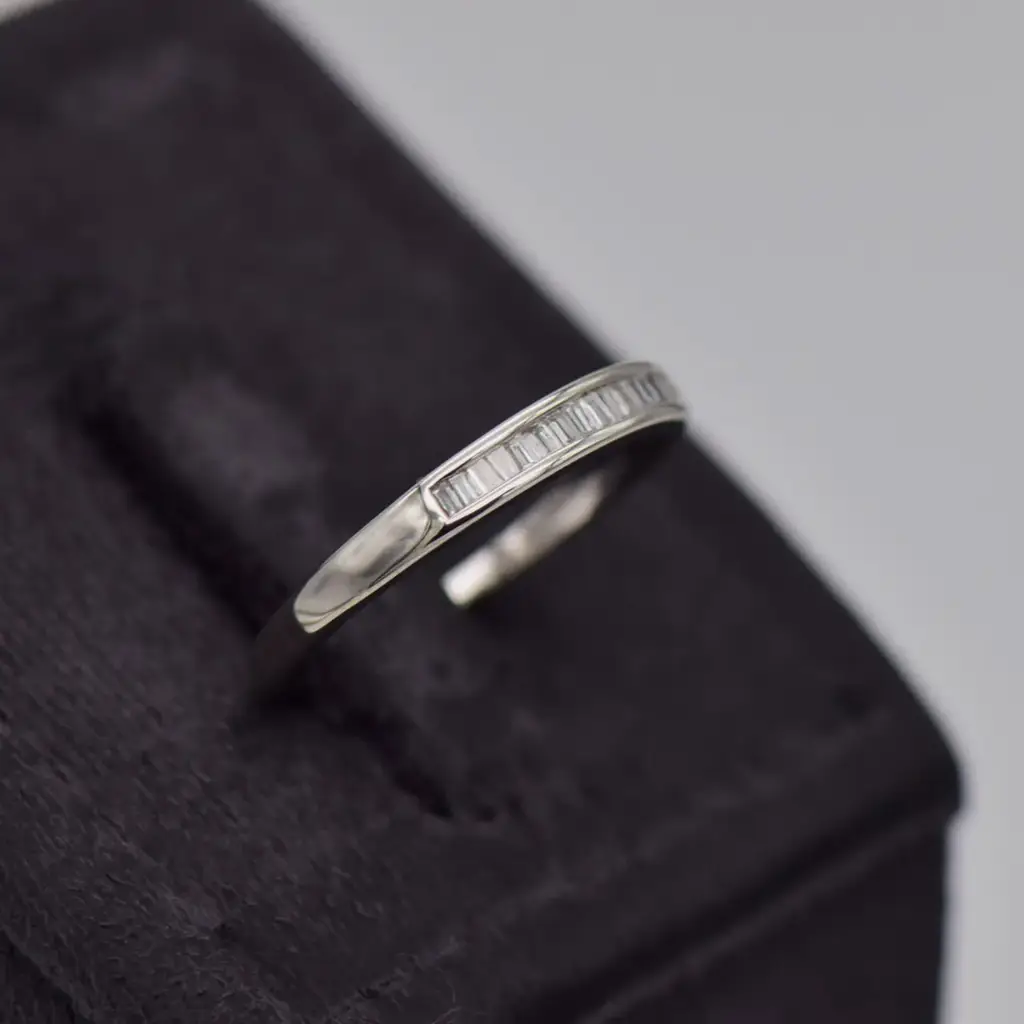 18ct White Gold Eternity Ring - View 4