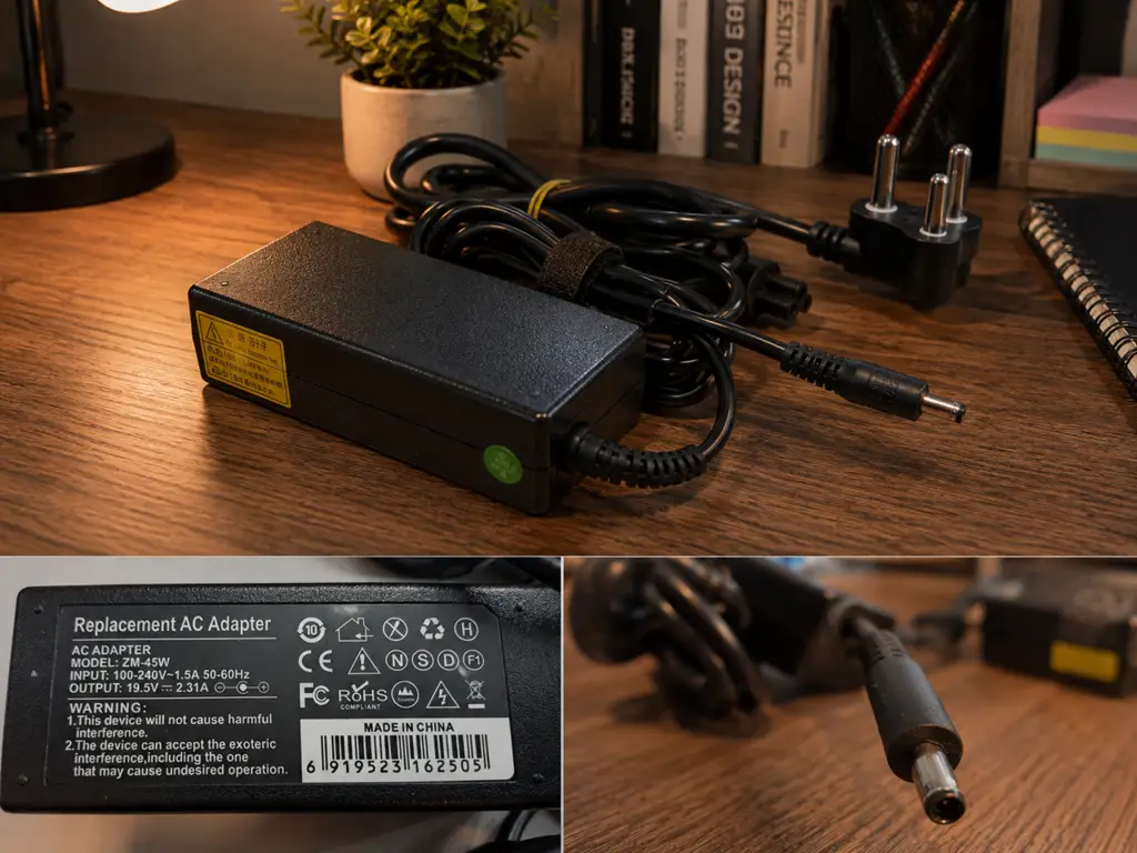 Universal Replacement Ac Adapter 45W (Zm-45W) – Second Hand - View 2