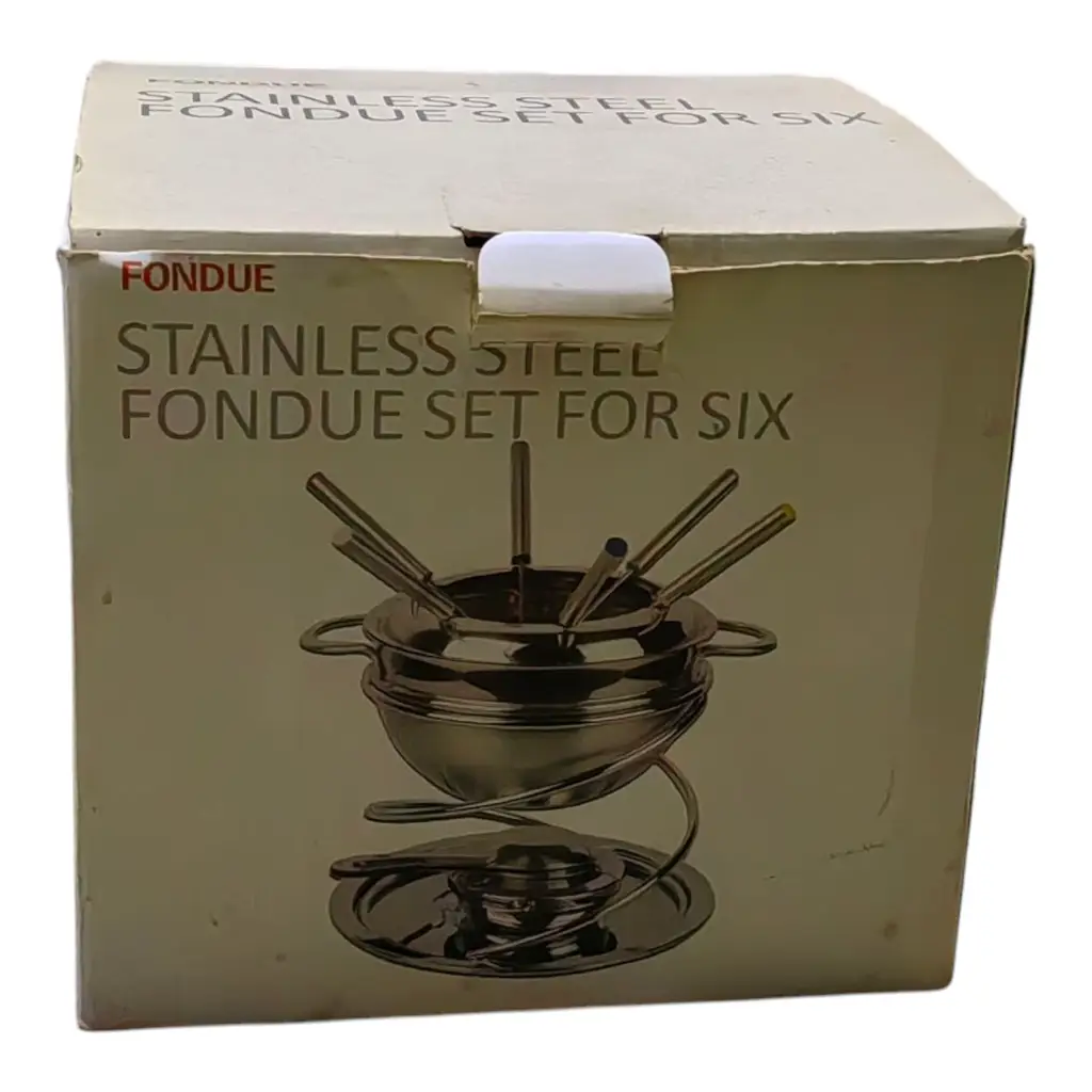 6-Piece Stainless Steel Fondue Set