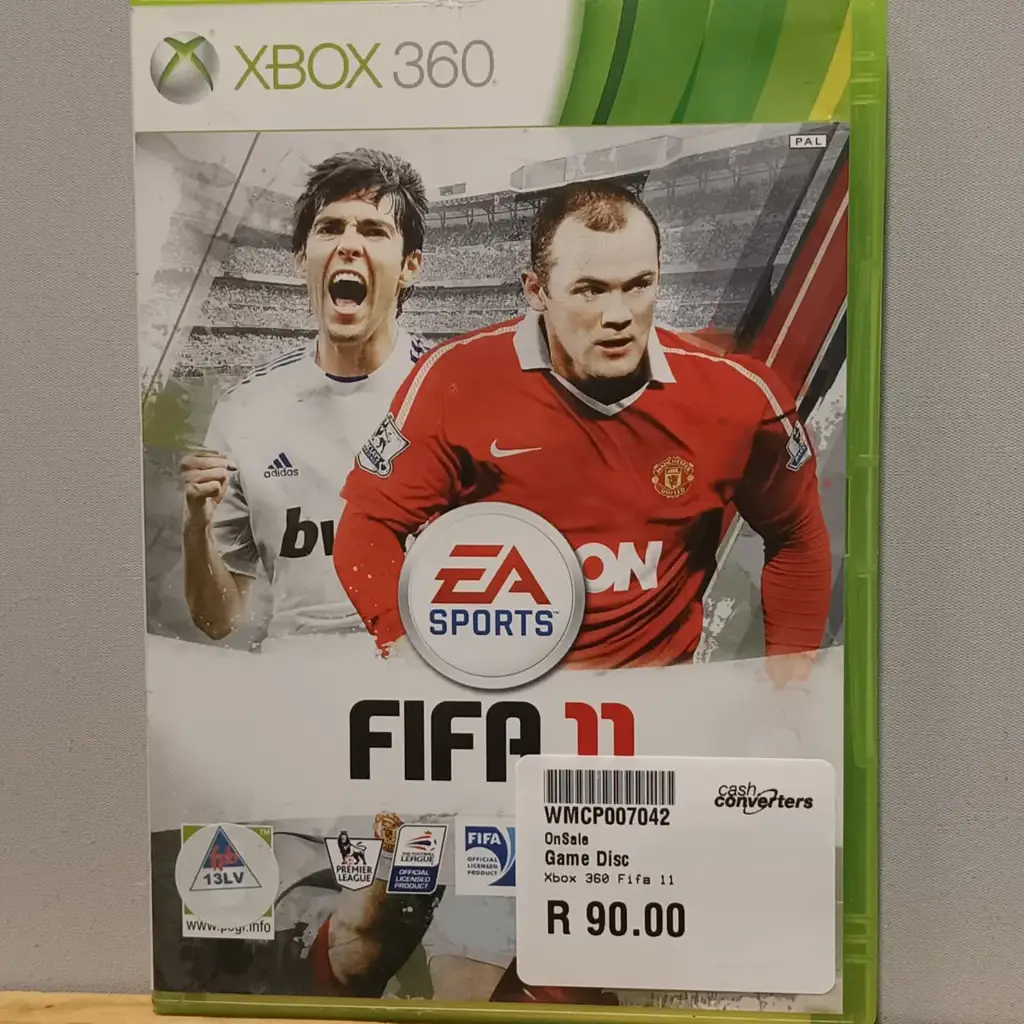 Xbox 360 FIFA 11 Game Disc