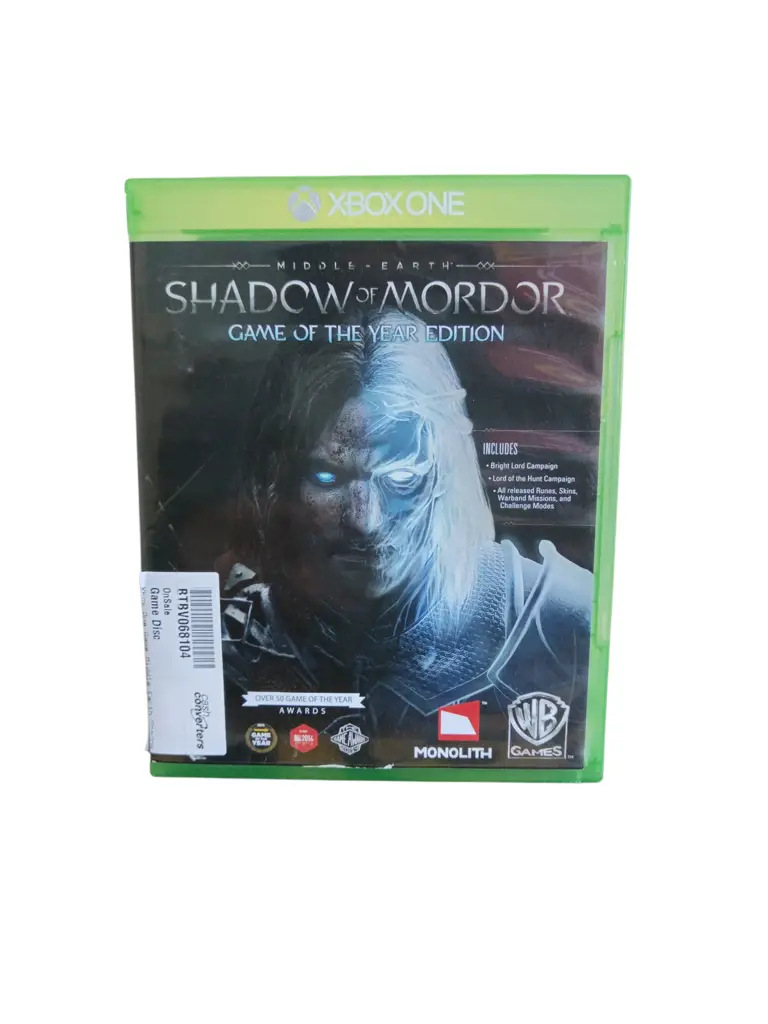 Middle-Earth: Shadow Of Mordor (Xbox One) Game Of The Year Edition